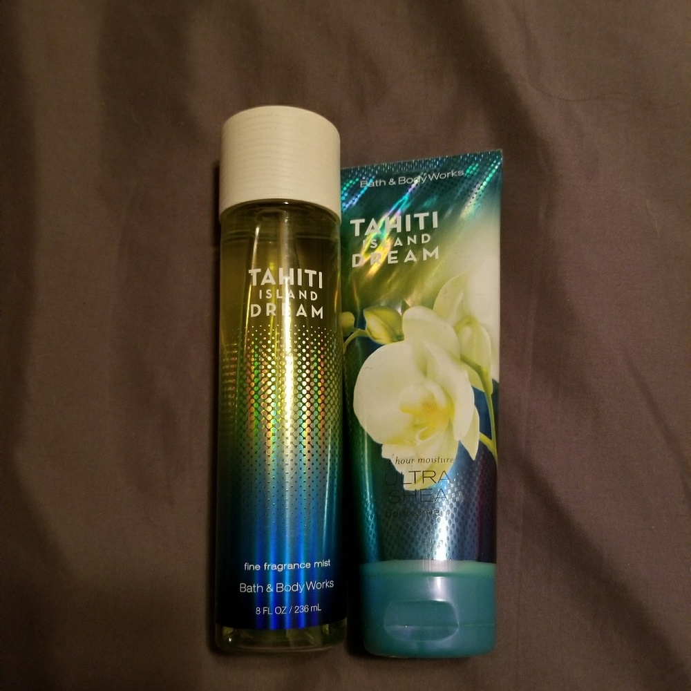 Tahiti body spray && lotion❤